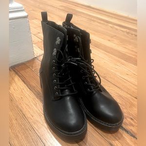 Target Combat Boots Never Worn